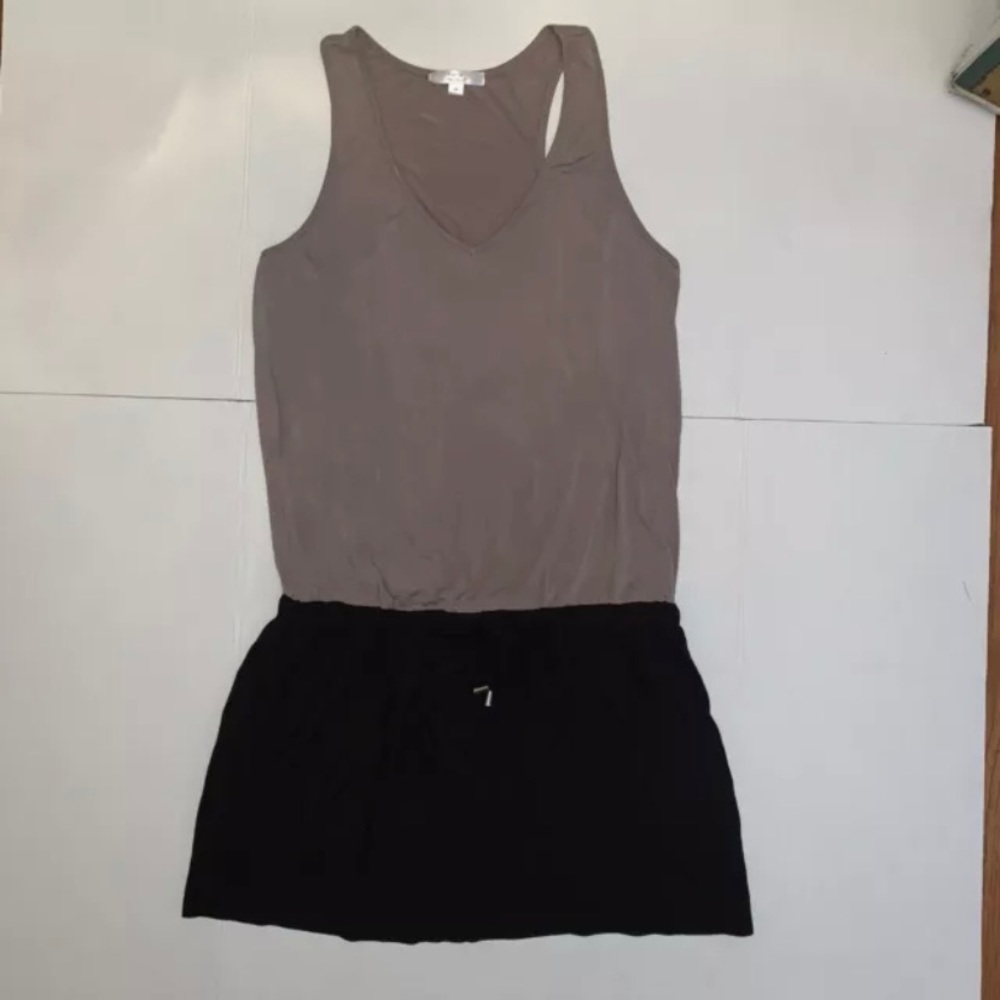 Anthropology Drew Halter Mini Dress Pockets Sz M